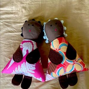 Colorful Handmade Dolls Hawaiian